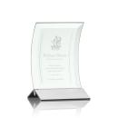 Dominga Jade/Silver Crescent Glass Award