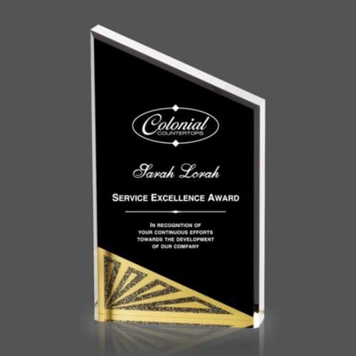 Awards and Trophies - Acrylic Awards - Napoleon Peaks Acrylic Award