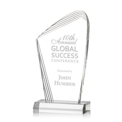 Awards and Trophies - Acrylic Awards - Simberg Peaks Acrylic Award