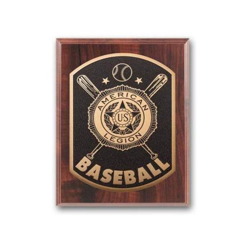 Awards and Trophies - Plaque Awards - Cast Plaques - Photocast Plaque - Walnut Finish