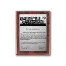 Etch/Oxidized Plaq - Walnut Finish