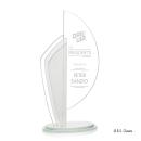 Nautilus Crescent Crystal Award