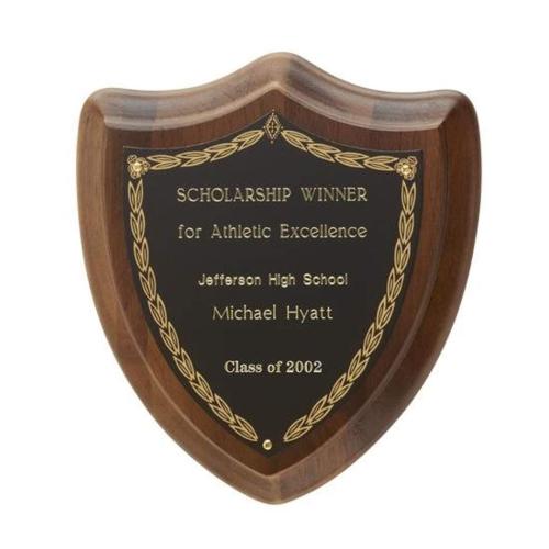 Awards and Trophies - Plaque Awards - Contemporary Shield