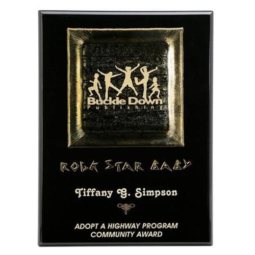Awards and Trophies - Plaque Awards - Glass Plaques - Fusion Plaque
