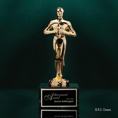 Awards and Trophies - Marble & Stone Awards - Classic Achievement Metal on Marble Award