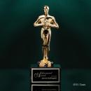 Classic Achievement Metal on Marble Award