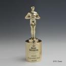 Classic Achievement Metal on Gold Award