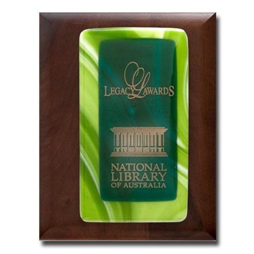 Awards and Trophies - Plaque Awards - Glass Plaques - Fusion Plaque - Tourmaline