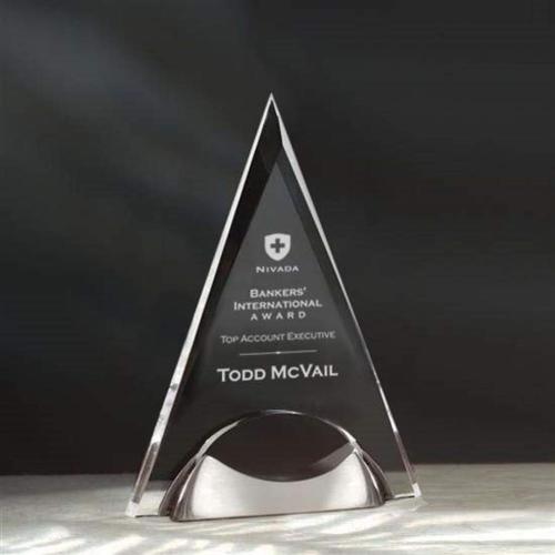 Awards and Trophies - Acrylic Awards - Pyramid Pyramid Acrylic Award