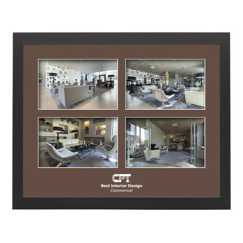 Corporate Gifts - Desk Accessories - Picture Frames - Dunmore 4 Picture Frame 