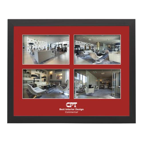 Corporate Gifts - Desk Accessories - Picture Frames - Dunmore 4 Picture Frame 