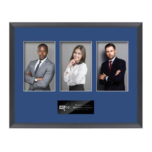 Corporate Gifts - Desk Accessories - Picture Frames - Conroy 3 Picture Frame 