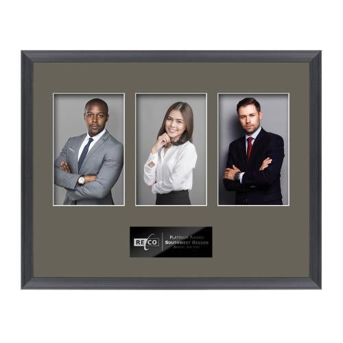 Corporate Gifts - Desk Accessories - Picture Frames - Conroy 3 Picture Frame 