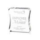 Barre Rectangle Crystal Award