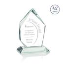 Deerhurst Ice Peak Jade Peaks Glass Award