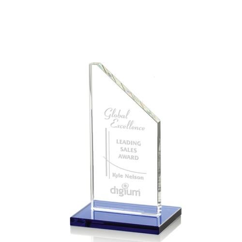 Awards and Trophies - Crystal Awards - Dixon Blue Peaks Crystal Award