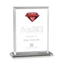 Sanford Gemstone Ruby Crystal Award