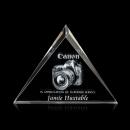 Tideswell 3D Pyramid Crystal Award