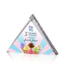 Tideswell Full Color Pyramid Crystal Award