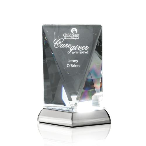 Awards and Trophies - Crystal Awards - Rubicon Clear Towers Crystal Award