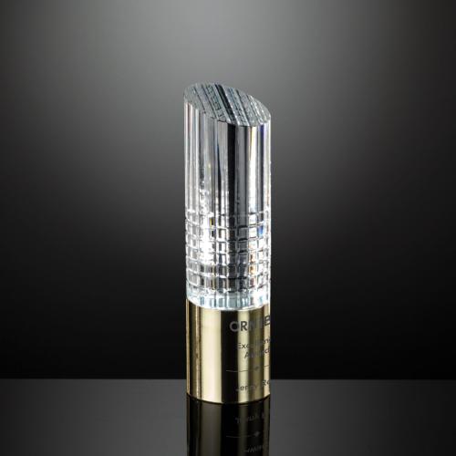 Awards and Trophies - Crystal Awards - Monte Carlo Gold Towers Crystal Award