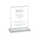 Vitalia Clear  Rectangle Crystal Award