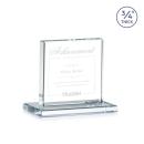 Terra Clear Square / Cube Crystal Award