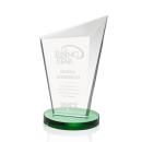 Wiltshire Green Peaks Crystal Award