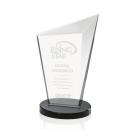 Wiltshire Black Peaks Crystal Award