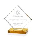 Wellington Amber Diamond Crystal Award