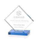 Wellington Sky Blue  Diamond Crystal Award