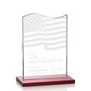 Unity Red Unique Crystal Award