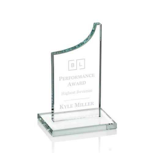 Awards and Trophies - Crystal Awards - Eden Clear Peaks Crystal Award