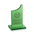 Berrattini Green Peaks Crystal Award