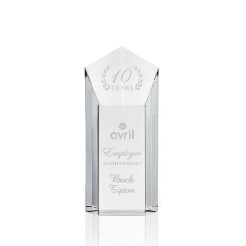 Awards and Trophies - Crystal Awards - Jolanda Clear Towers Crystal Award