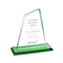 Summit Green Peaks Crystal Award