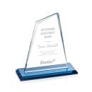 Summit Sky Blue  Peaks Crystal Award