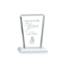Chatham White Rectangle Crystal Award