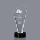 Brampton 3D Black Peaks Crystal Award