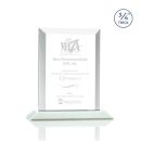 Harrington White Rectangle Crystal Award