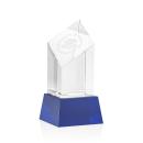 Barone Blue on Base Towers Crystal Award