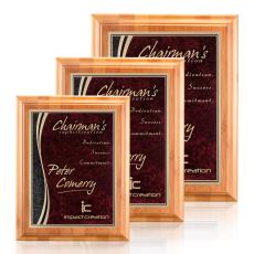 Bamboo/Finch - Red - Plaque Awards