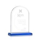 Bridgeport Sky Blue Peaks Crystal Award
