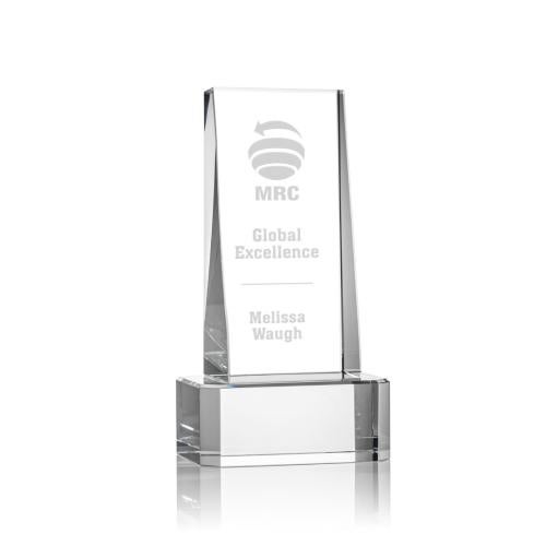 Awards and Trophies - Crystal Awards - Milnerton Clear on Base Towers Crystal Award