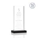 Arizona Black Rectangle Crystal Award