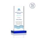 Arizona Full Color Blue Rectangle Crystal Award