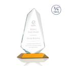 Sheridan Amber Unique Crystal Award