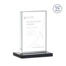 Manhattan Black  Rectangle Crystal Award