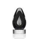 Panache Tear Drop on Clear Base Glass Award