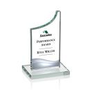 Eden Full Color Clear Peaks Crystal Award